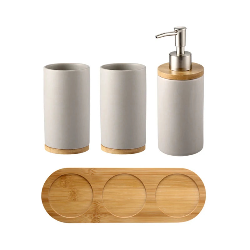 Ceramic Bathroom Set