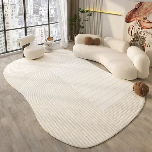 Irregular Plush Rug