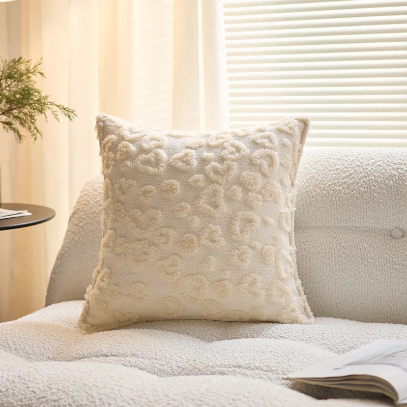 Plush Plaid Cushion