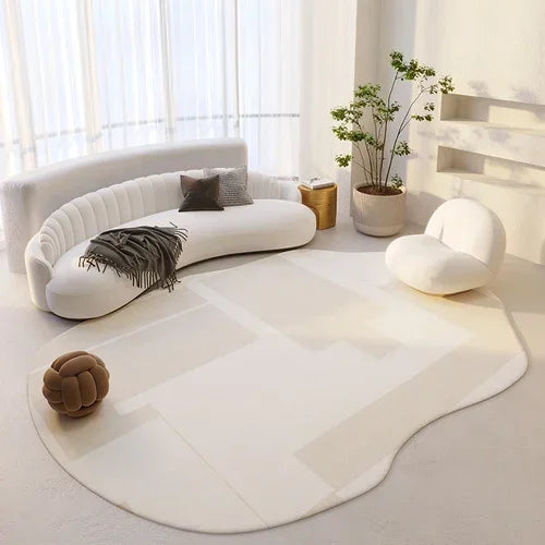 Irregular Plush Rug
