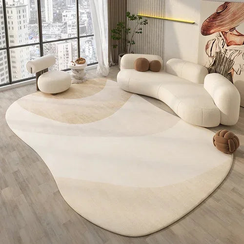Irregular Plush Rug