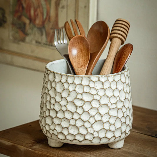 Pinecone Storage Jar