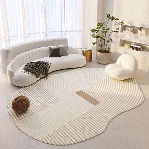Irregular Plush Rug