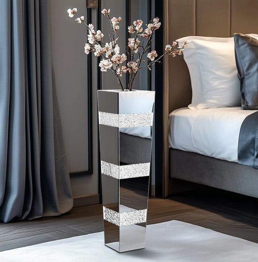 Crystal Floor Vase