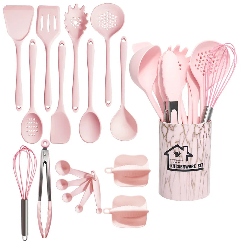 Silicone Utensil Set