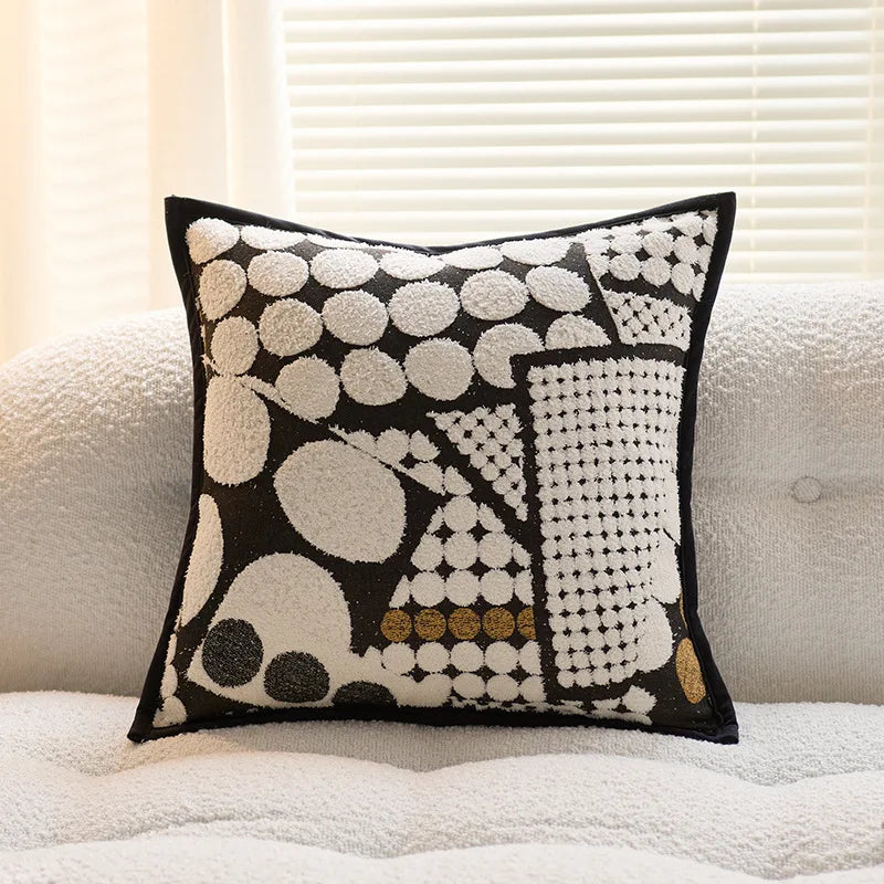 Plush Plaid Cushion