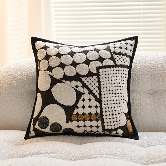 Plush Plaid Cushion