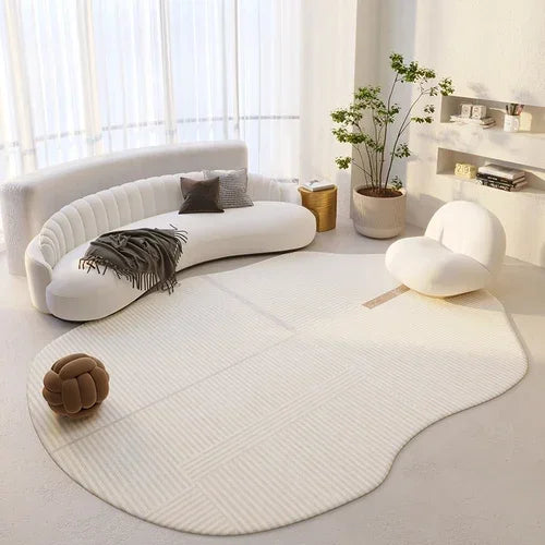 Irregular Plush Rug
