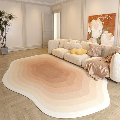 Irregular Plush Rug