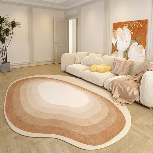 Irregular Plush Rug