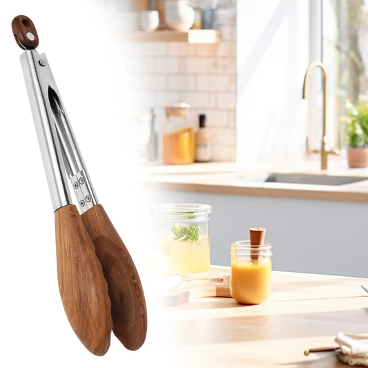 Walnut Kitchen Tongs