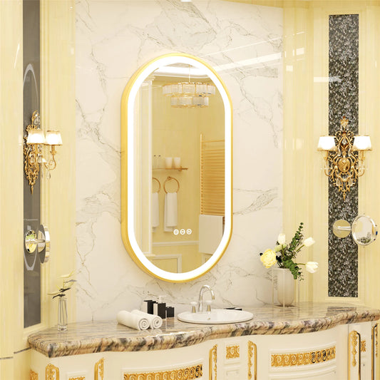 Oval LED Mirror