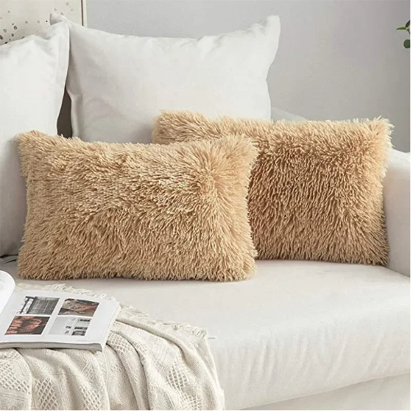 Velvet Throw Pillowcase