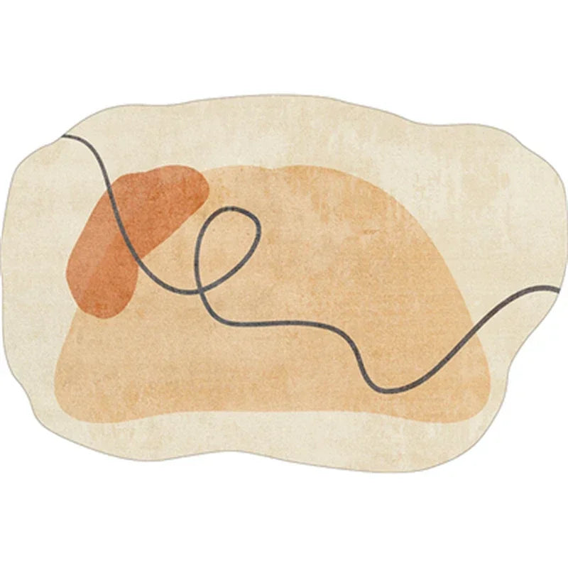 Irregular Plush Rug