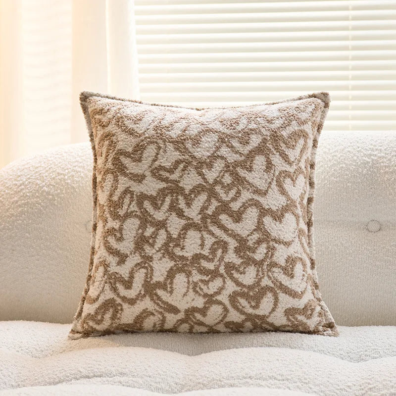 Plush Plaid Cushion