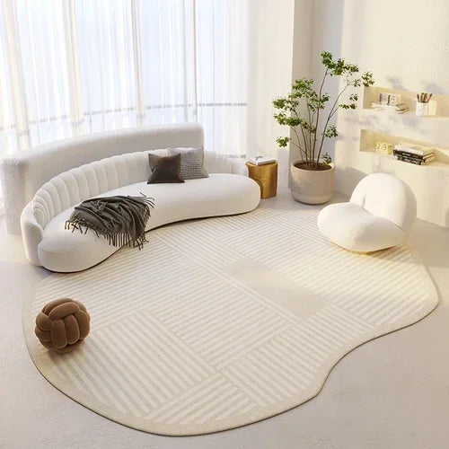 Irregular Plush Rug
