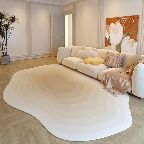 Irregular Plush Rug