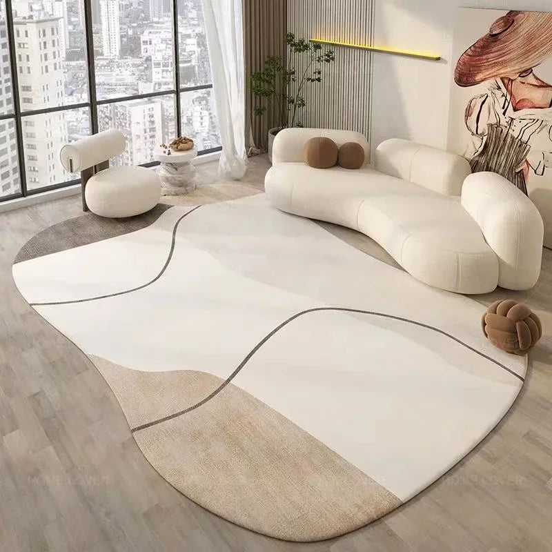 Irregular Plush Rug