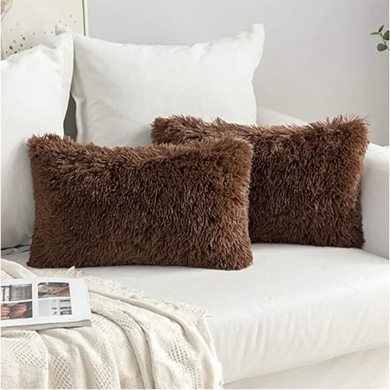 Velvet Throw Pillowcase