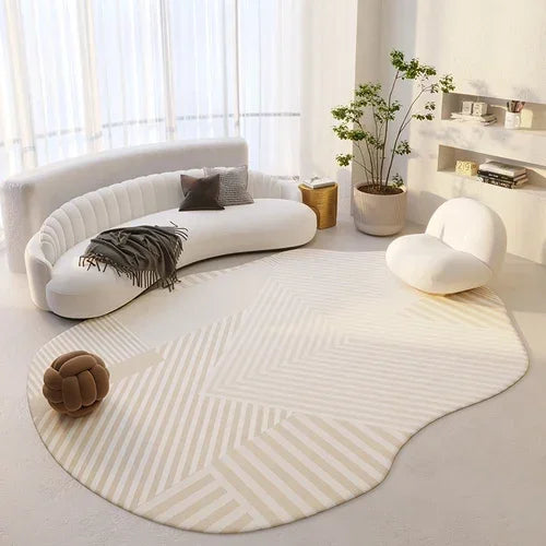 Irregular Plush Rug