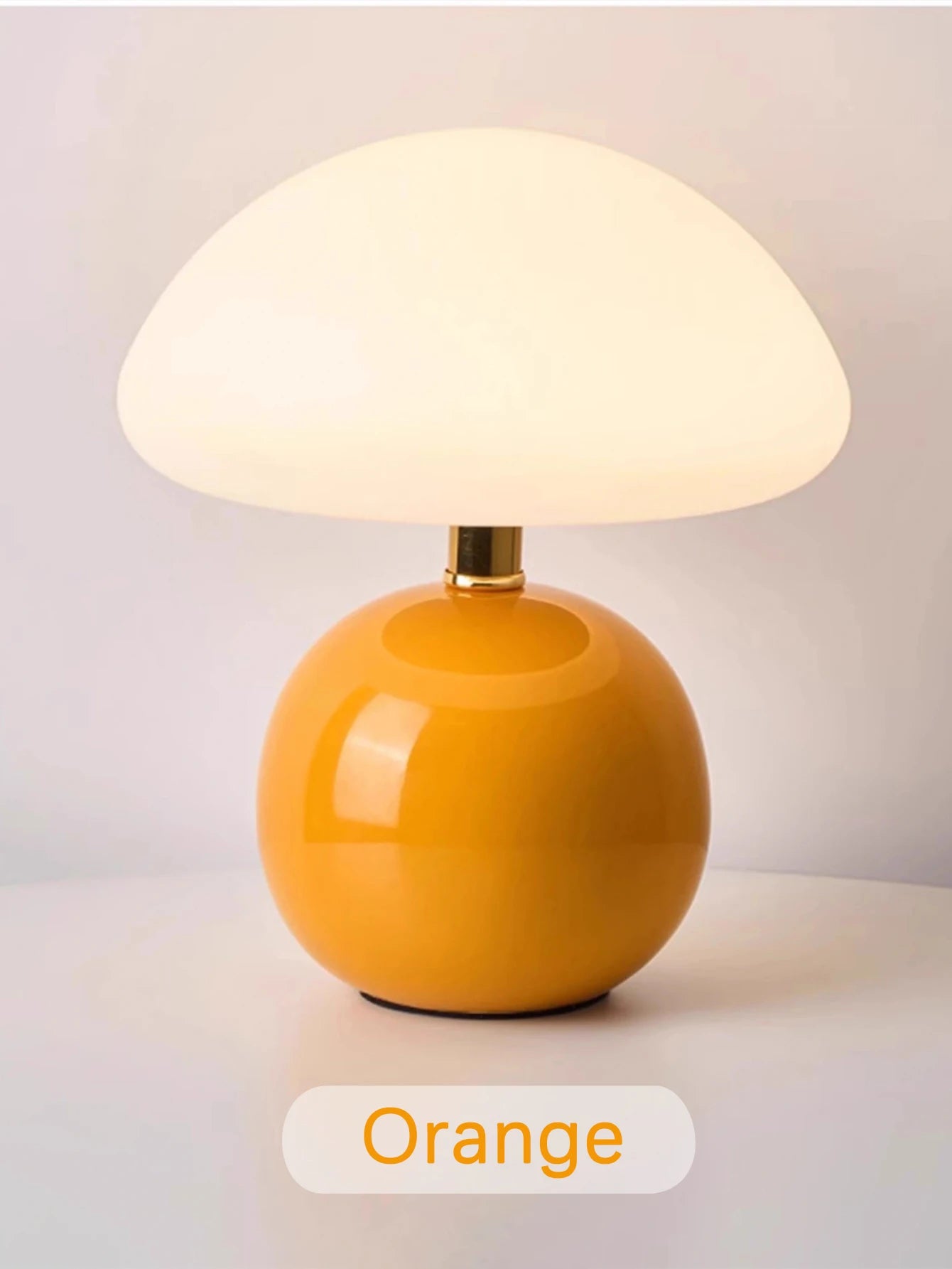 A pink/orange/red/white/beige USB socket decorative table lamp for room light decorative lamp, night light, desk light.