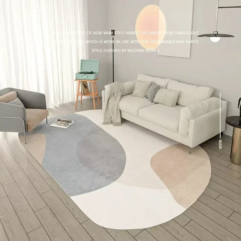 Irregular Plush Rug