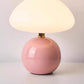 A pink/orange/red/white/beige USB socket decorative table lamp for room light decorative lamp, night light, desk light.
