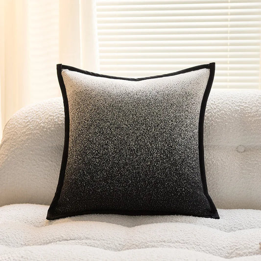 Plush Plaid Cushion