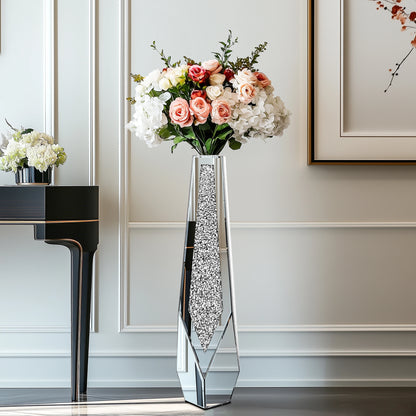 Crystal Floor Vase