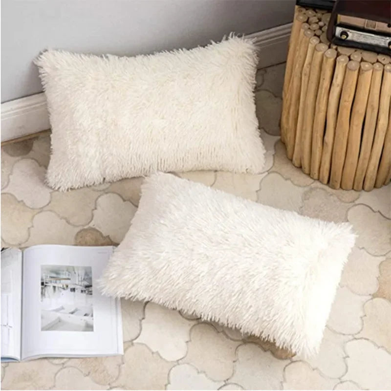 Velvet Throw Pillowcase