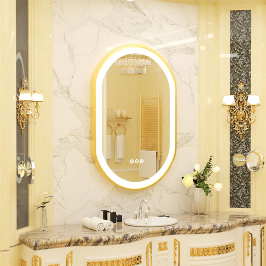 Oval LED Mirror